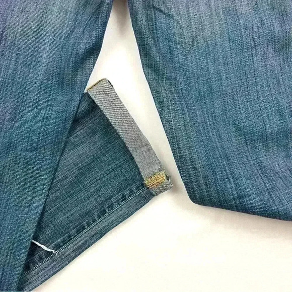 Adriano Goldschmied The Premiere Cuffed Ankle Skinny Straight Jeans Size 28R - Picture 11 of 16